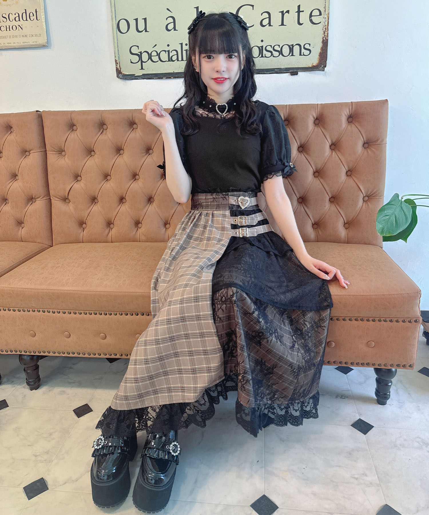 ロジータ ROJITA チョーカーデザインテレコトップス （ベージュ） ロジータ ROJITA チョーカーデザインテレコトップス(506889168