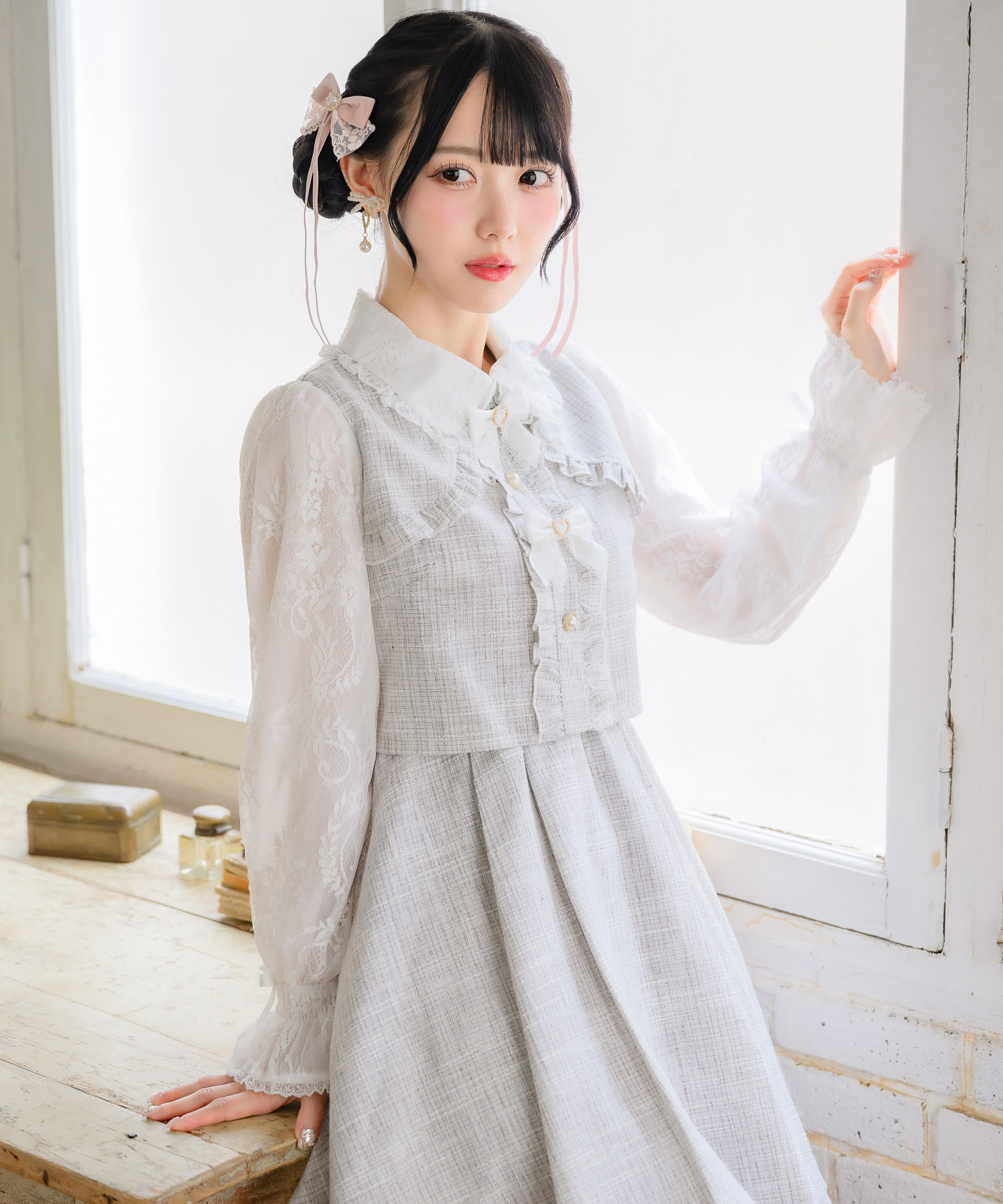セール】ロジータ ROJITA トリプルリボンデザインワンピース セール】ロジータ ROJITA トリプルリボンデザインワンピース