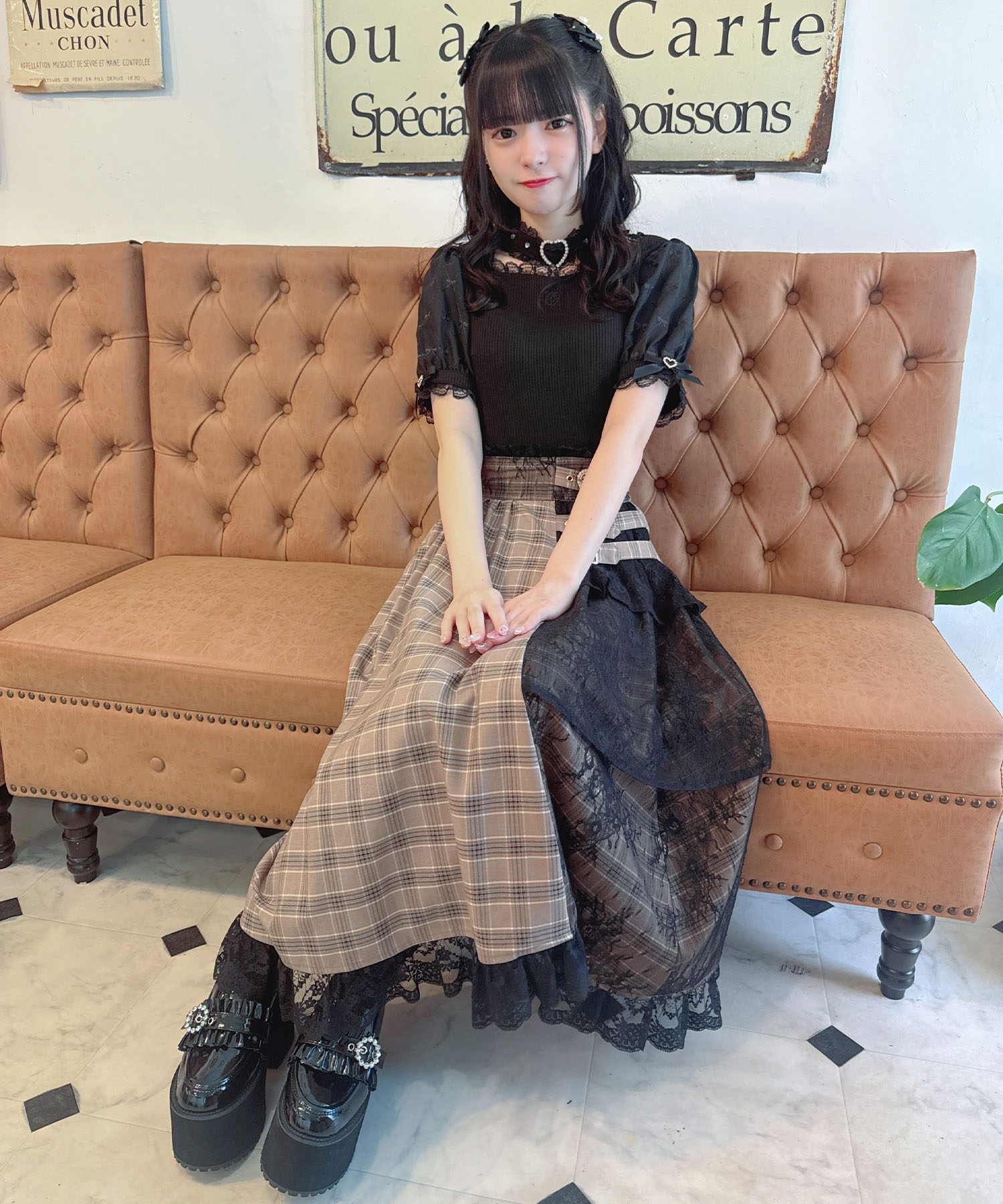 ロジータ ROJITA アシメ切替ロングスカート(506889199 ロジータ ROJITA アシメ切替ロングスカート(506889199