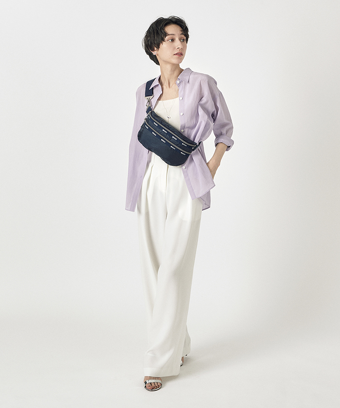 15 美品★レスポートサックESSENTIAL BELT BAG ボディバッグ ESSENTIAL BELT BAGブラック C（ベルトバッグ）｜LeSportsac