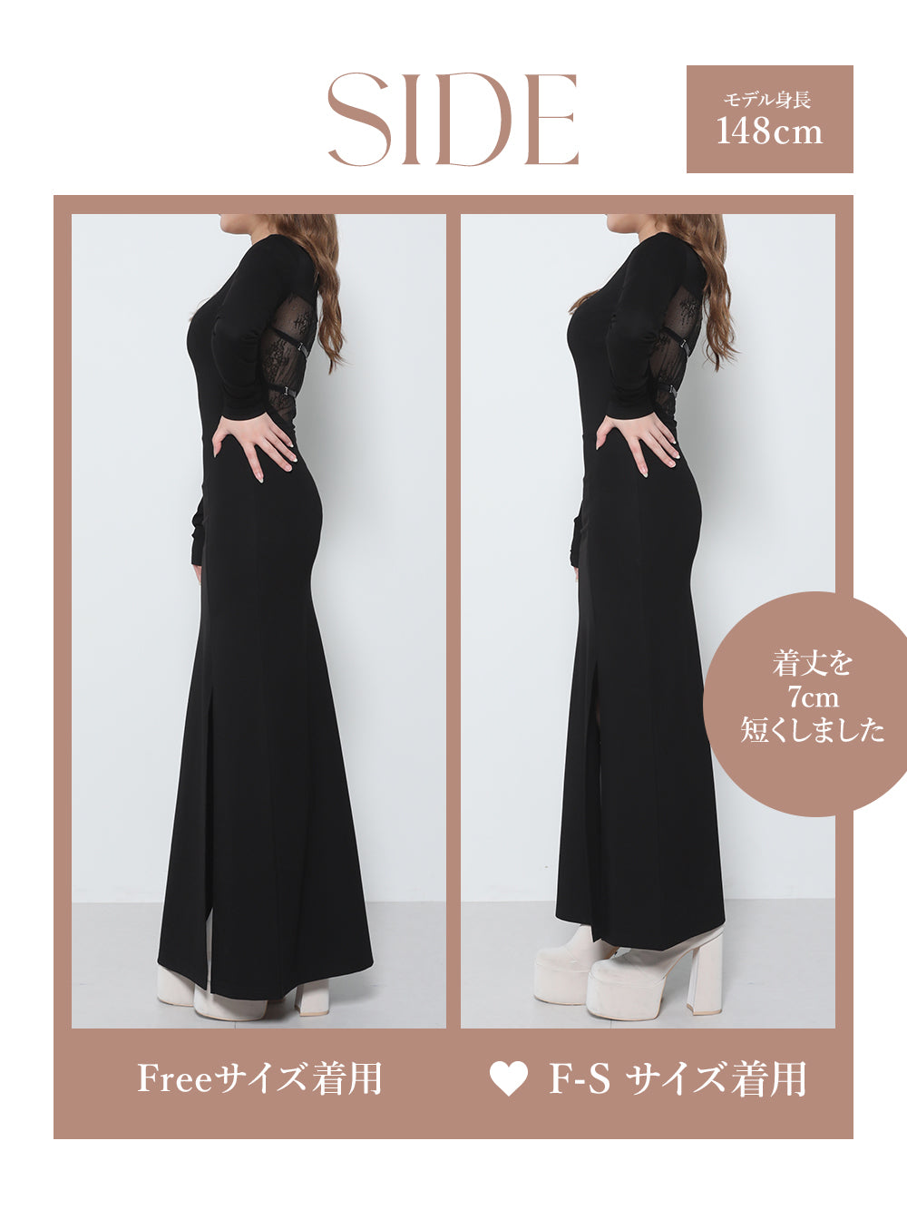 Darich バックオープンレースロングワンピース ダーリッチ Darich バックオープンレースロングワンピース