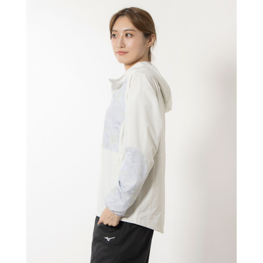 美品☆ヴァレンティノスポーツ サマージャケット グレー L セール】ミズノ MIZUNO レディース ウインドジャケット ブレス
