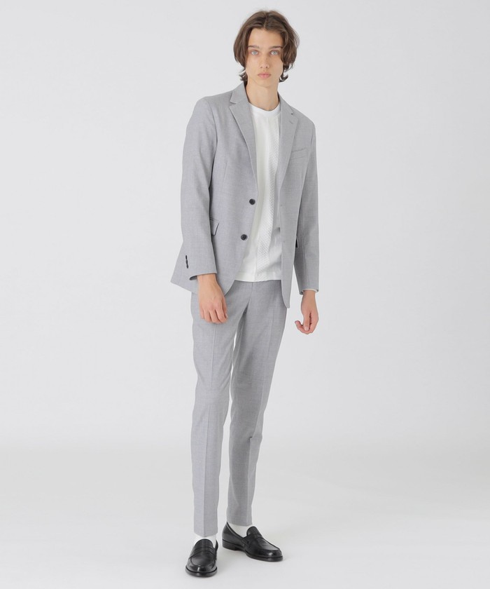 【定価55,000円】BLACK LABEL グレー ビジネスジャケット LL 定価55,000円】BLACK LABEL グレー ビジネスジャケット LL
