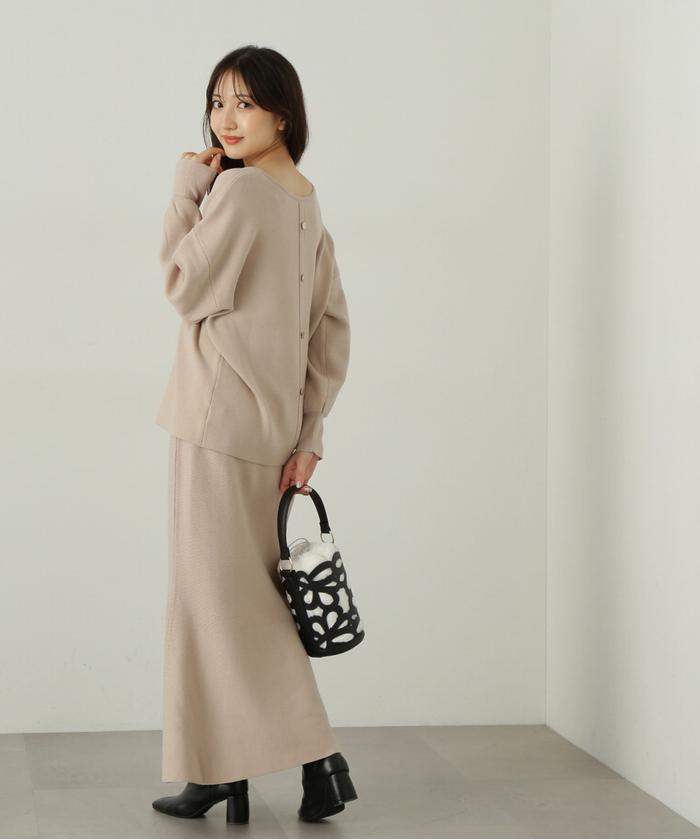 PROPORTION BODY DRESSING - プロポーション   ボリュームスリーブニットセットアップ ボリュームスリーブニット | PROPORTION BODY DRESSING