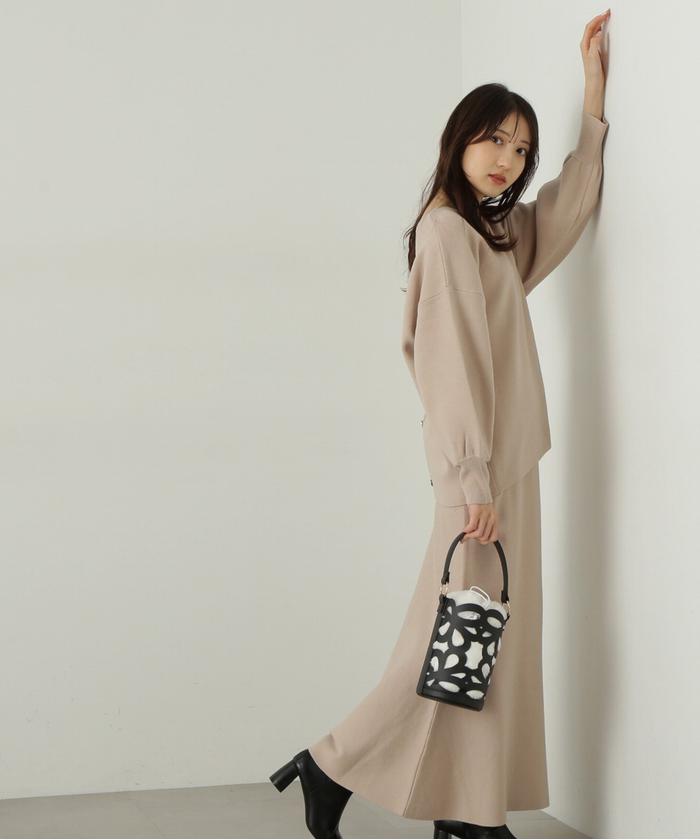 セール】マトンスリーブニットセットアップ 24AW(506877190