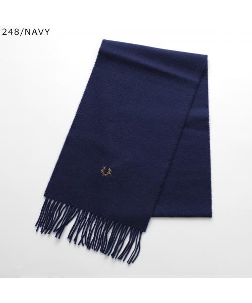 FRED PERRY マフラー Lambswool Scarf C4126(506879117