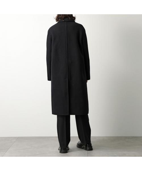 JIL SANDER ブラック トレンチコート JIL SANDER - overcoat ウール トレンチコート 定価15万円程