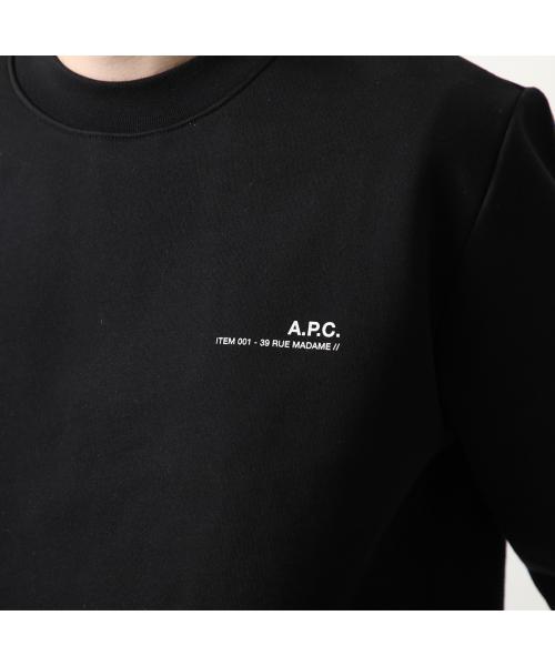 APC A.P.C. トレーナー COHBP M27927 スウェット 裏起毛 A.P.C. APC アーペーセー トレーナー COHBP M27927 メンズ