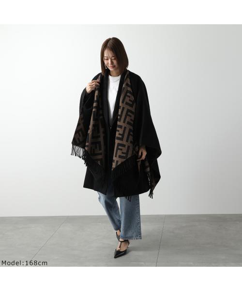 セール】FENDI ポンチョ FXX715 AEOW ケープ (506882590 セール】FENDI ポンチョ FXX715 AEOW ケープ (506882590