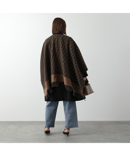 FENDI ポンチョ FXX723 AQCW ケープ セール】フェンディ FENDI FENDI ポンチョ FXX723 AQCW ケープ