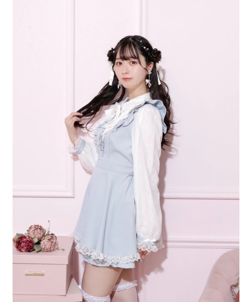 ノエミー NOEMIE バックリボンラッフルセットアップ(506896394