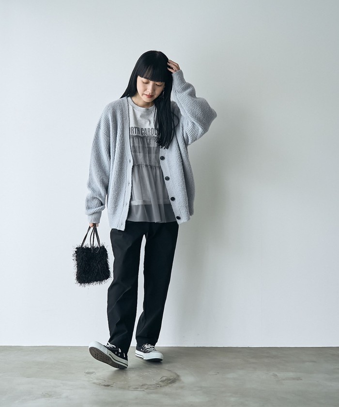 セール】マルチファンクションやみつき裏起毛テーパードパンツ
