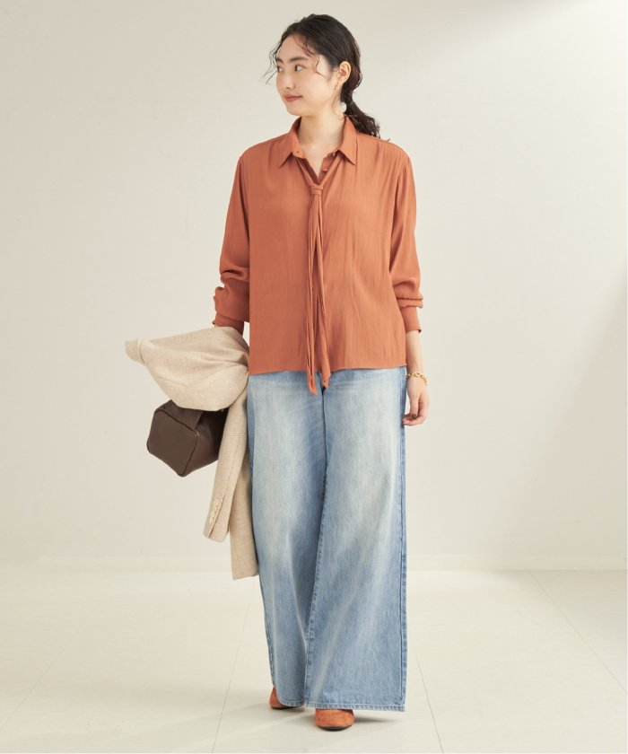 セール】DENIM SEMI FLARED パンツ(506896990) | プラージュ