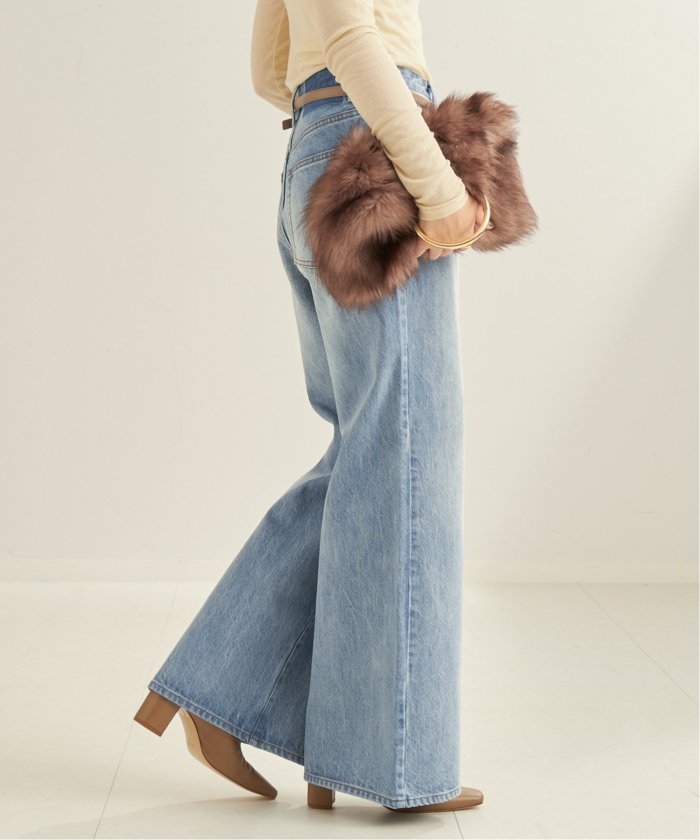 セール】DENIM SEMI FLARED パンツ(506896990) | プラージュ