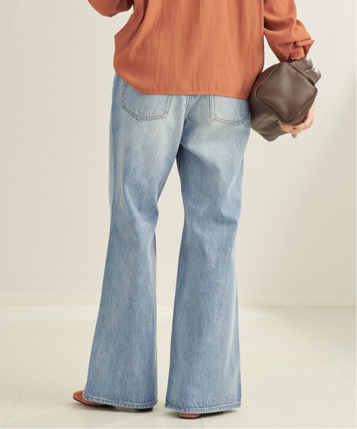 高質 セール】DENIM SEMI FLARED パンツ(506896990) | プラージュ パンツ