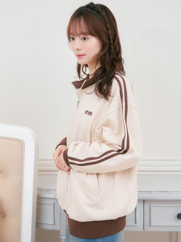 MARNI(マルニ) 22SS ストライプロゴ リンガー Tシャツ