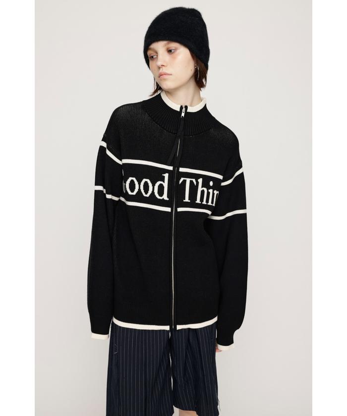 セール 20%OFF】LINE LOGO ZIP カーディガン(506898069