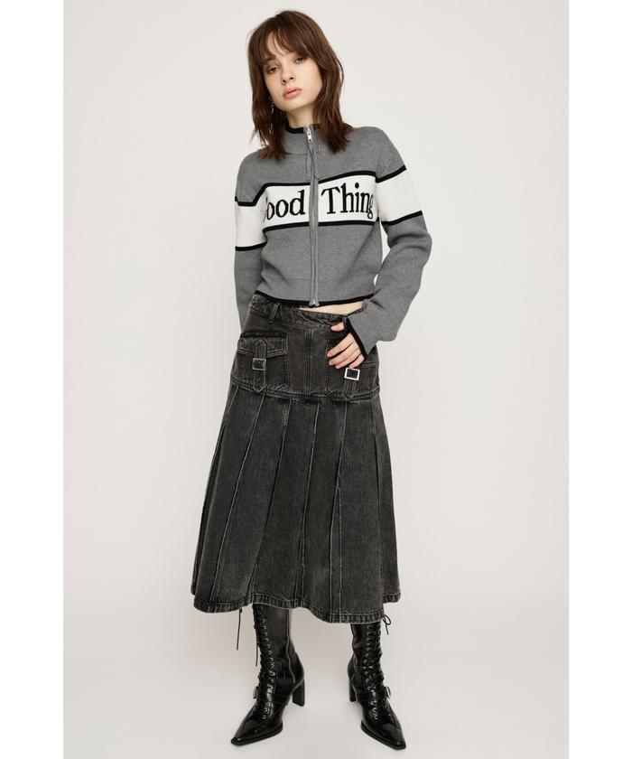 セール 20%OFF】LINE LOGO ZIP カーディガン(506898069