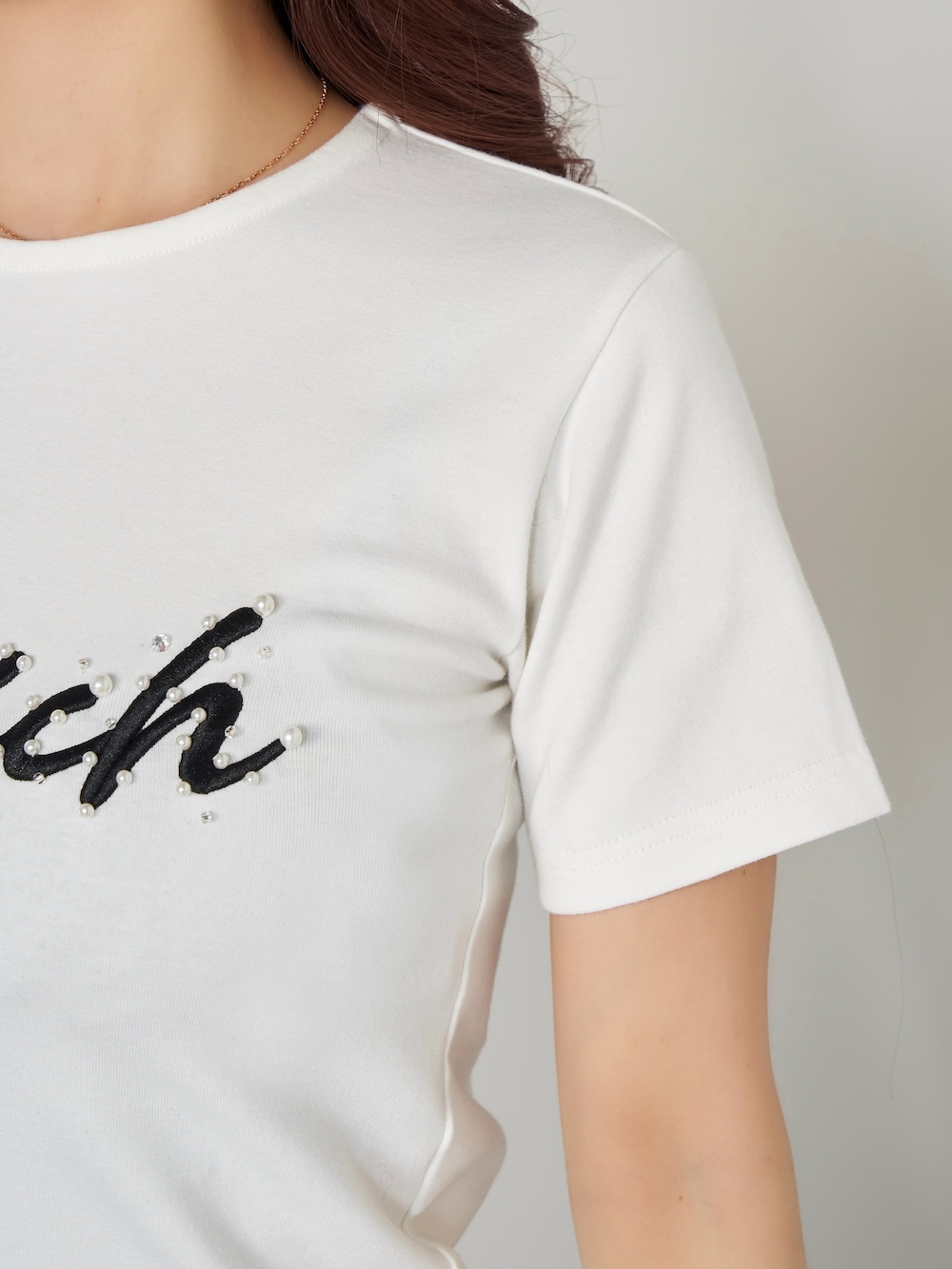 ダーリッチ　エンブロイダリーロゴTシャツ エンブロイダリーロゴTシャツ – Darich (ダーリッチ)