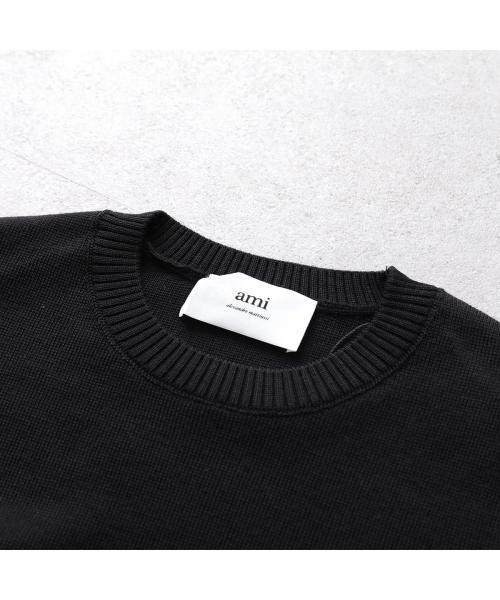 セール】アミパリス Ami Paris ami paris セーター BFHKS001.001 セール】アミパリス Ami Paris ami paris セーター BFHKS001.001