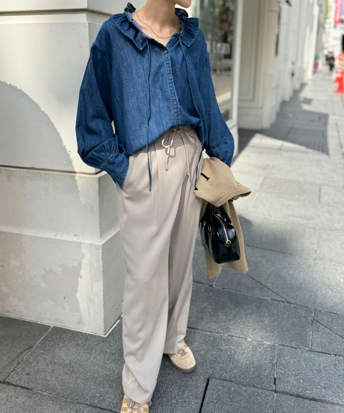 クーポン】【追加7回】【RM denim】フリルギャザーデニム クーポン】【追加7回】【RM denim】フリルギャザーデニム