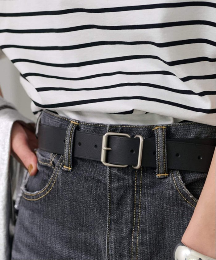 【美品】FRAMeWORK BRICK ROLLER BUCKLE BELT ≪追加≫BRICK/ブリック ROLLER BUCKLE ベルト 30mm(506903178