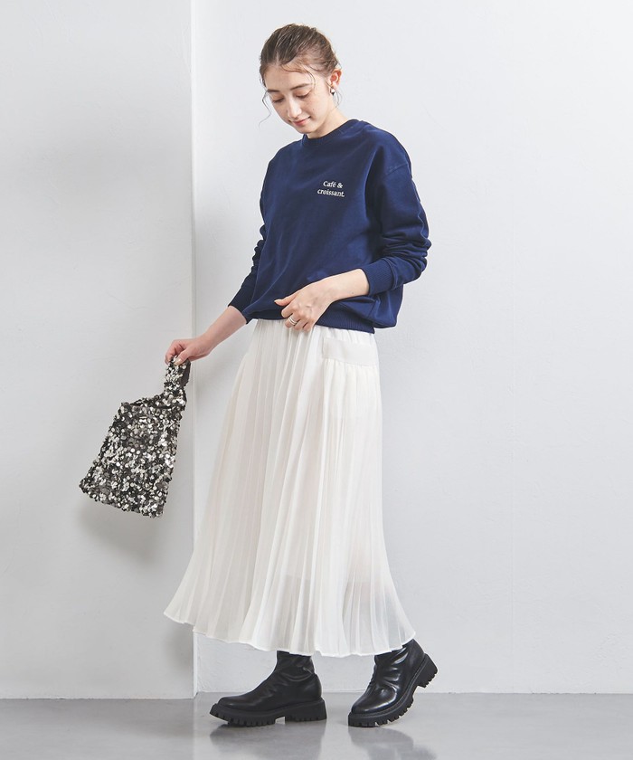 セール 40%OFF】オーガンジー ポケット フレアスカート セール 40%OFF】オーガンジー ポケット フレアスカート