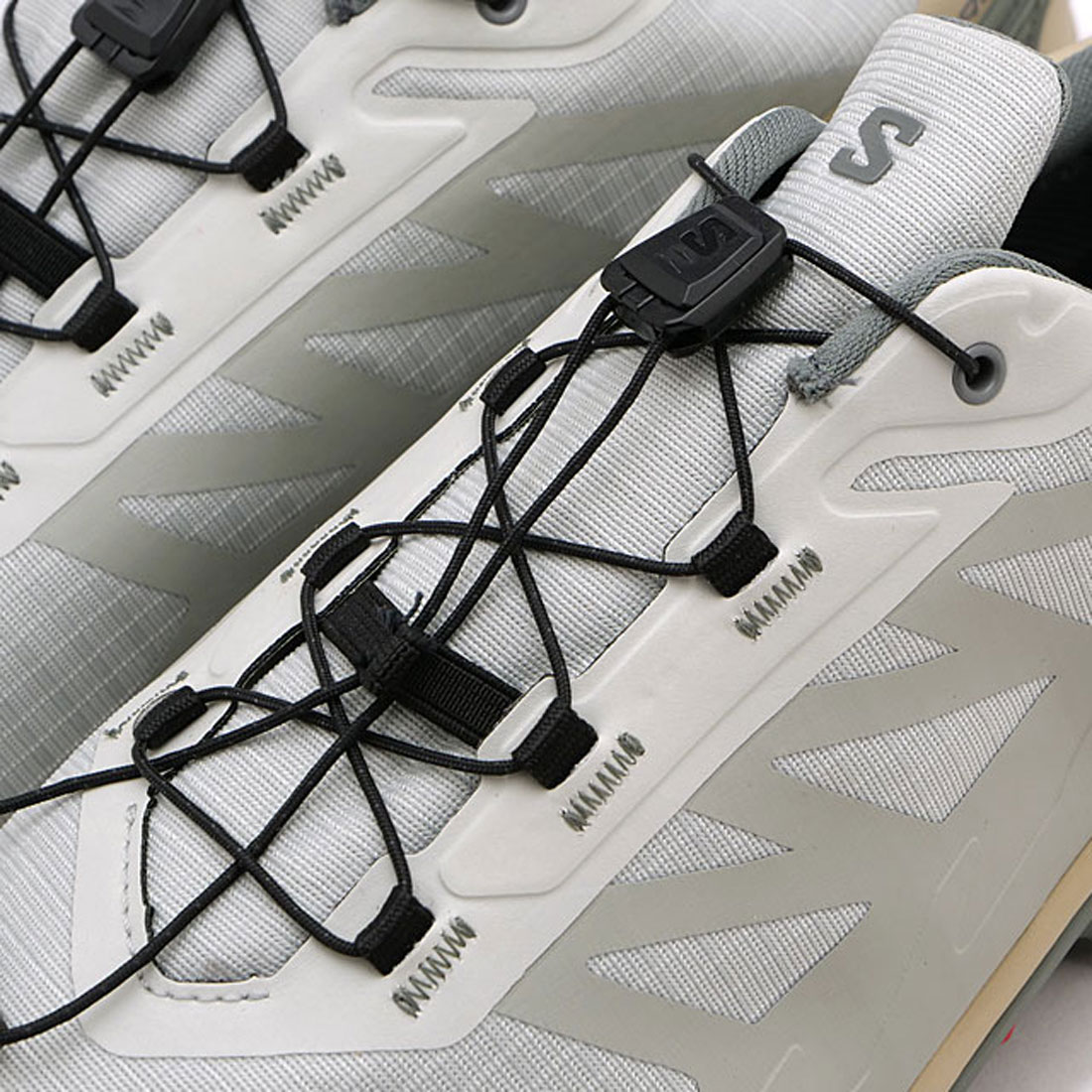 サロモン SALOMON SUPERCROSS 4 GTX METAL/WHITE－PEPPER/SEDONA