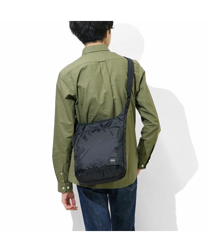 NAKED（PORTER GIRL） ポーター ネイキッド ショルダーバッグ(L