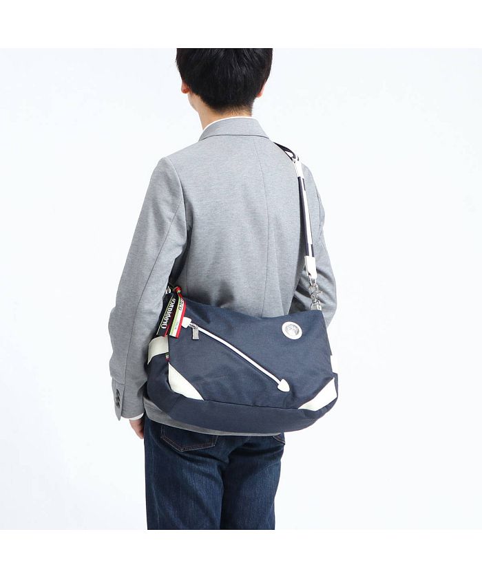 【Orobianco オロビアンコ】ショルダーバッグ　Silvestra-C NAVY/WHITE）SILVESTRA－C JEANS -｜ショルダーバッグ
