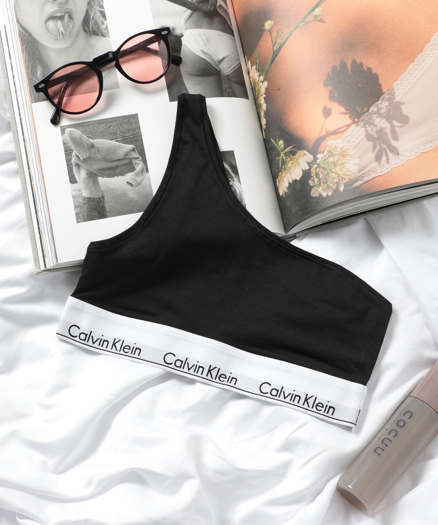 ☆カルバンクライン みせブラトップ ワンショルダー Calvin Klein☆カルバンクライン みせブラトップ ワンショルダー