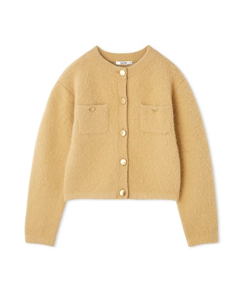 セール 50%OFF】フォックスファーニットジャケット(506500716 セール 50%OFF】フォックスファーニットジャケット(506500716