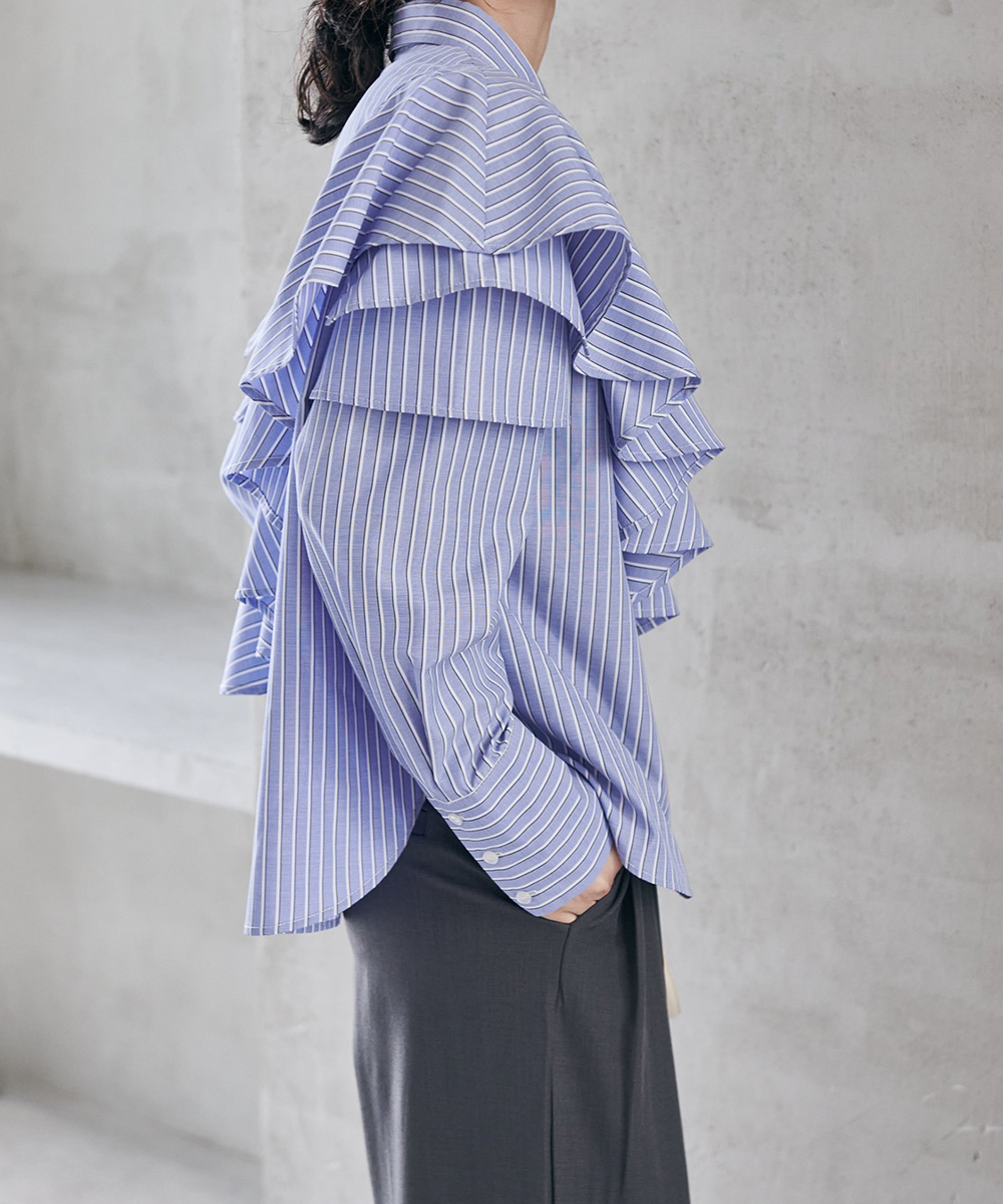 LILLIAN CARAT 【 リリアンカラット 】 | frill blouse