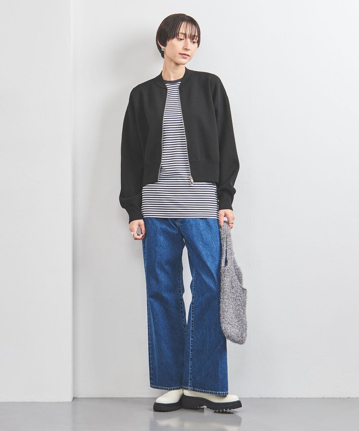 何でも揃う セール】COMFY ニット ブルゾン(506875643) | ユナイテッド ジャケット・アウター