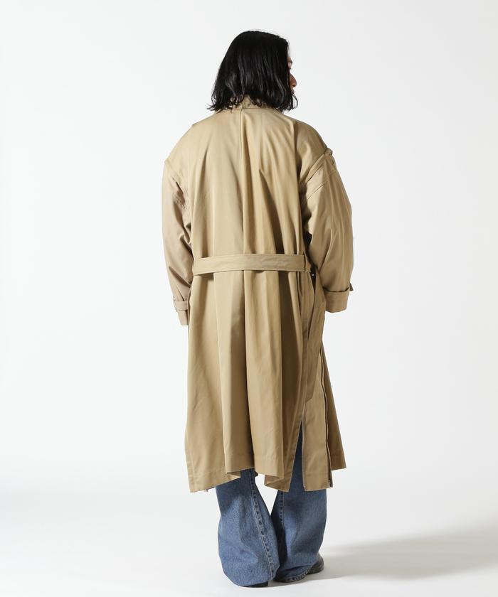 YOKE コート YOKE/ヨーク/DETACHABLE WIDE TRENCH COAT/YK24FW0736C