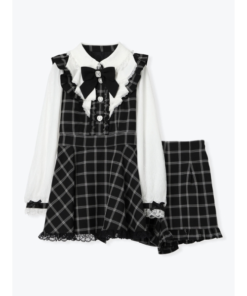 ノエミー NOEMIE バックリボンラッフルセットアップ(506896394