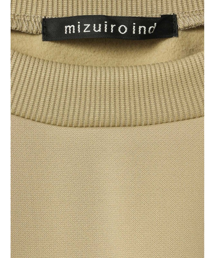 セール】mizuiro ind 裏起毛ワイドプルオーバー(506899731