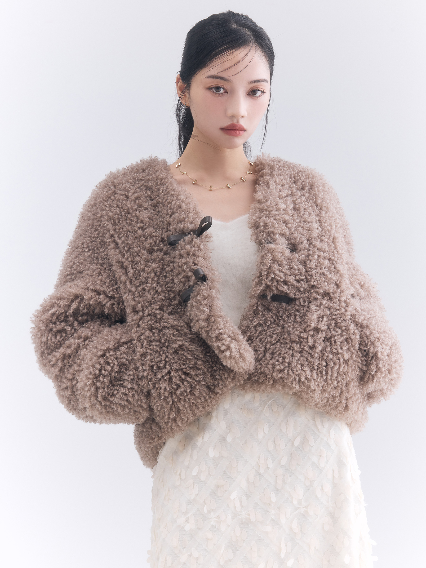 French poodle fur フードジャケット セール】French poodle fur フードジャケット（その他アウター