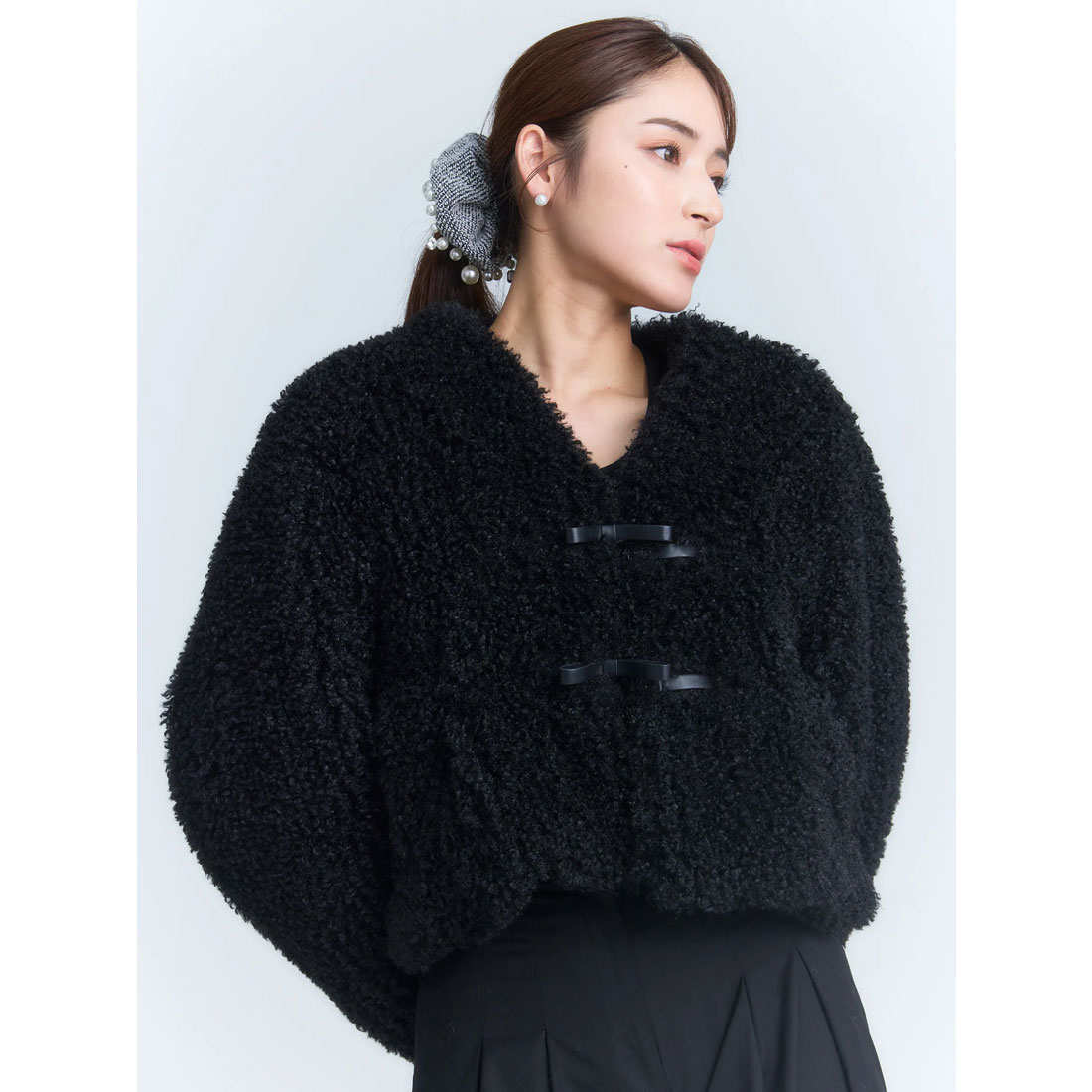 エイミーイストワール eimy istoire French poodle fur リボン エイミーイストワール eimy istoire French poodle fur リボン