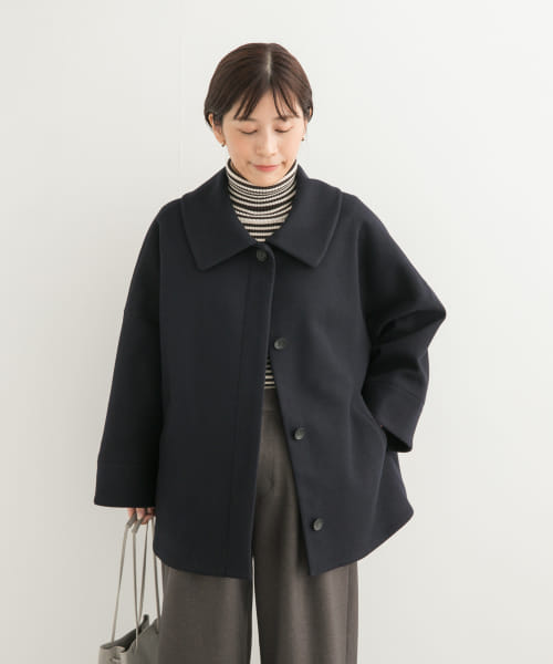 セール 30%OFF】ウールライクコクーンコート(506900889