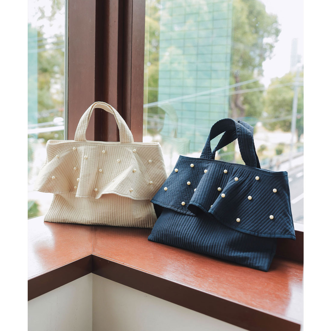 MUGUET ミュゲ　バッグ　ドット MUGUET ミュゲバッグドット