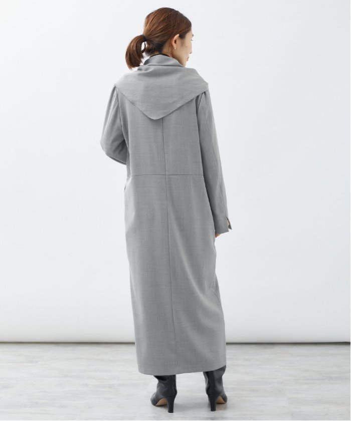 セール 30%OFF】クリアウールVネックワンピース(506903158