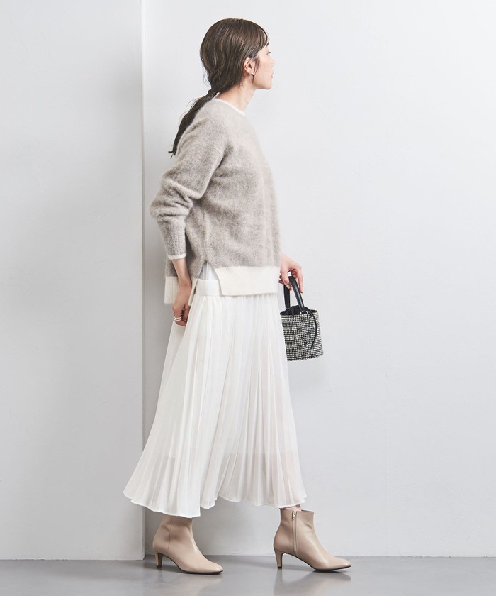 セール 40%OFF】オーガンジー ポケット フレアスカート セール 40%OFF】オーガンジー ポケット フレアスカート