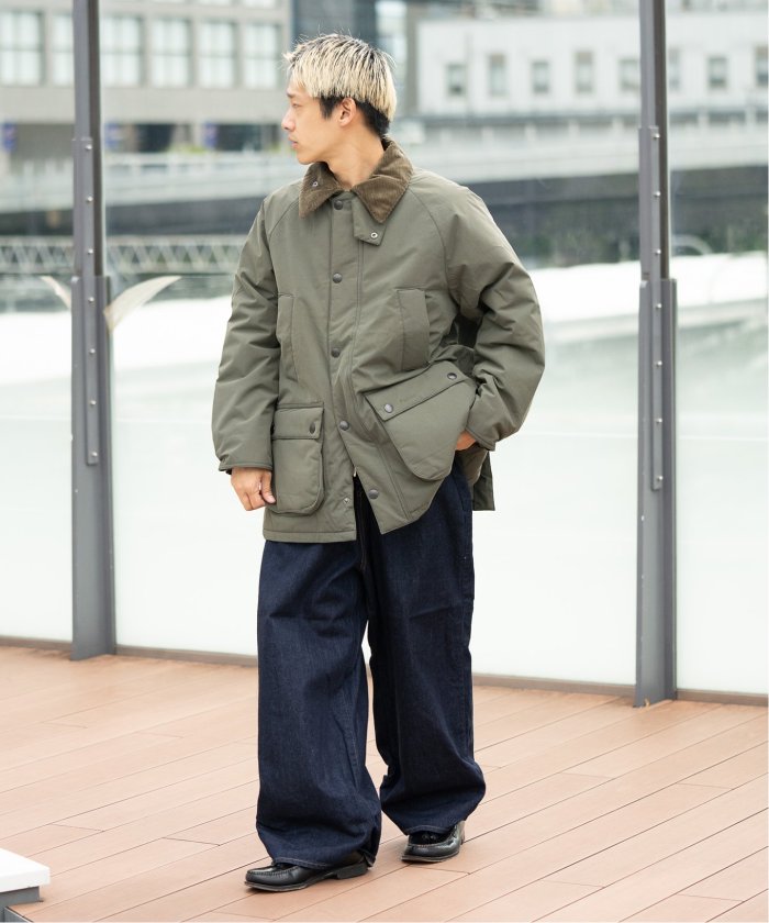 セール】Barbour / バブアー OS BEDALE PADDED CASUAL JACKET