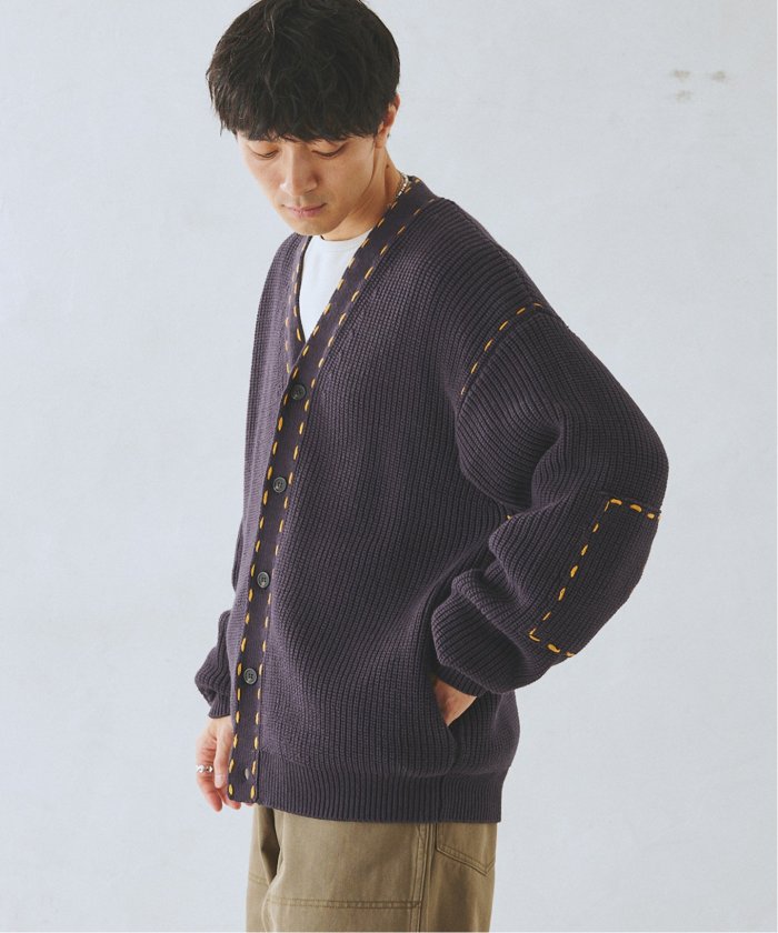 セール 30%OFF】CALIFORNIA ハンドステッチカーディガン