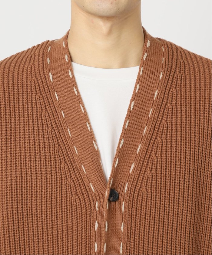セール 30%OFF】CALIFORNIA ハンドステッチカーディガン