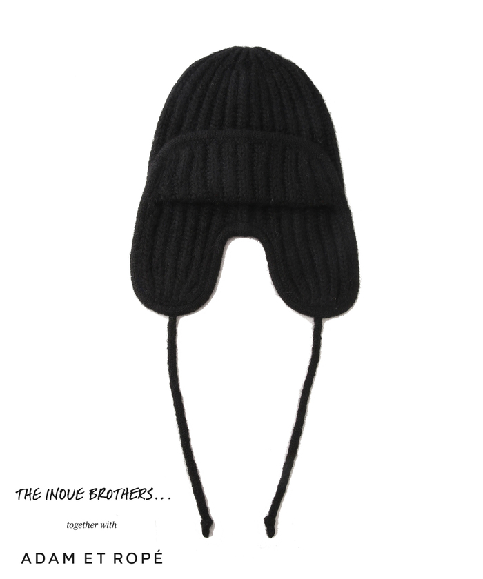 THE INOUE BROTHERStogether with ADAM ET ROPE'】EARMUFF RIB HAT /  UNISEX(506915483) | アダム エ ロペ(ADAM ET ROPE') - d fashion