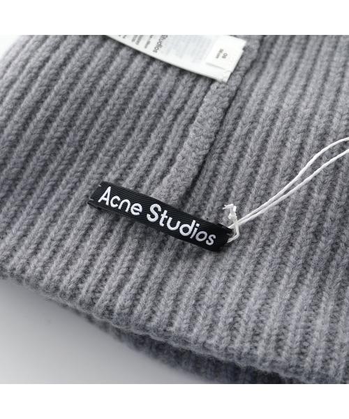 Acne Studios ニット帽 C40135 リブ ビーニー(506780637