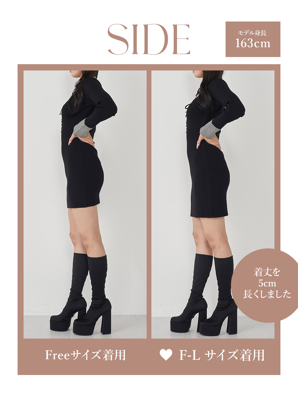 ダーリッチ Darich フロントオープンニットミニワンピース ダーリッチ Darich フロントオープンニットミニワンピース