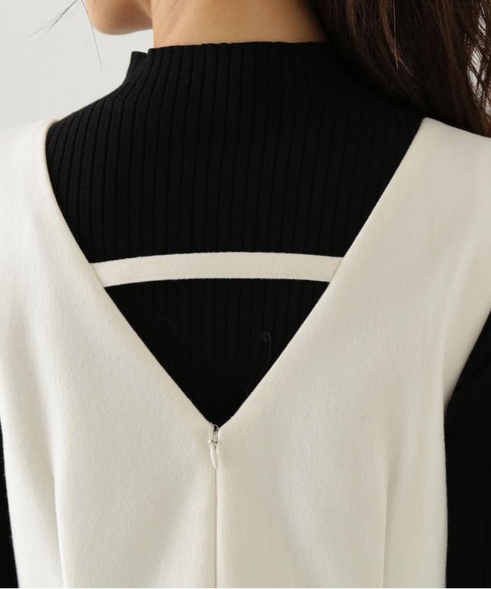 セール 50%OFF】ヘムフェイクファーミニジャンスカ 24AW